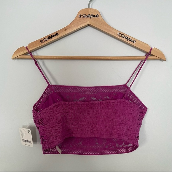 Free People Lyra Bralette- Dahlia Mauve- Size XS- NWT - Picture 11 of 11
